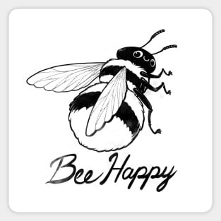 Bee Happy Sticker